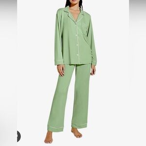 Eberjey Sage Green Pajama Set